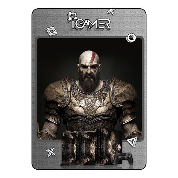 PlayStation 4 Slim Skin - God Of War