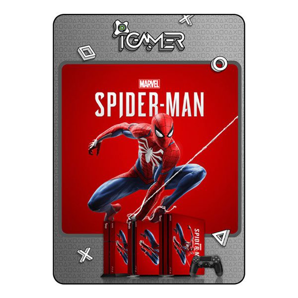 PlayStation 4 Slim Skin - Spiderman - Code 1