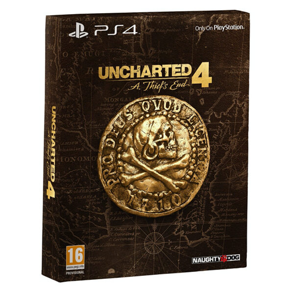 Uncharted 4: A Thiefs End - Special Edition - PS4 - کارکرده