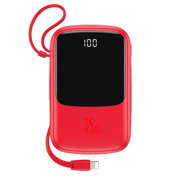 Baseus Qpow Digital Display 10000mAh Power Bank - PPQDA09