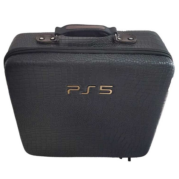 PlayStation 5 Hard Case - Snake leather Black