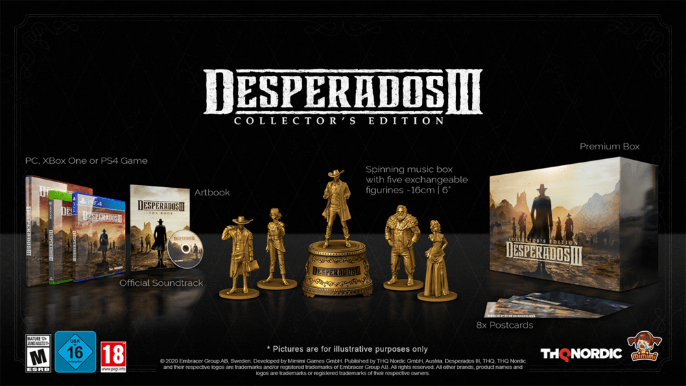 خرید کالکتور ادیشن Desperados 3