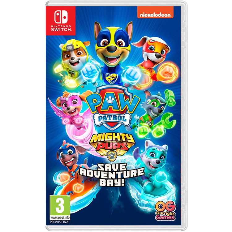 PAW Patrol Mighty Pups Save Adventure Bay! - Nintendo Switch