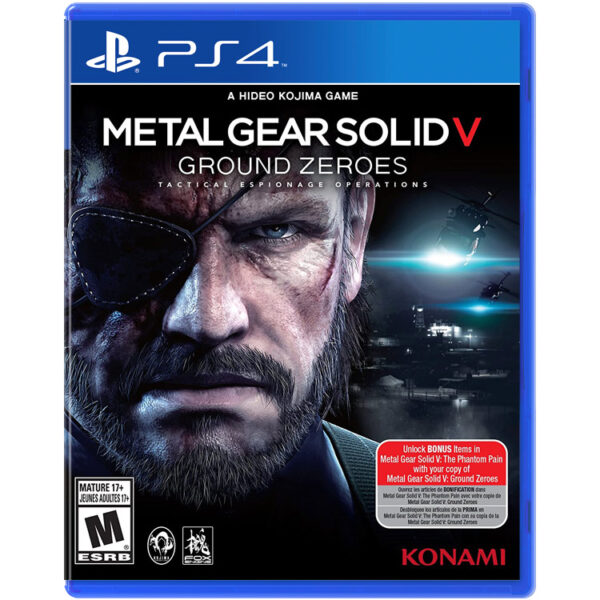 Metal Gear Solid V: Ground Zero - PS4