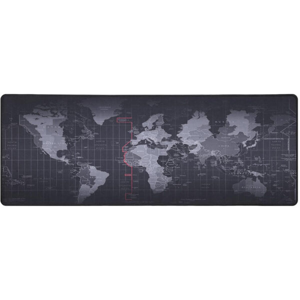 ProOne Gamin Mouse Pad - Black World Map