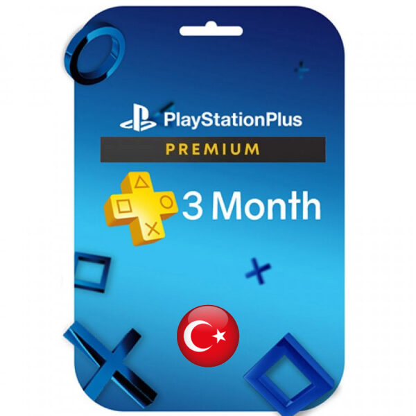 Playstation Plus Premium 3 Month Turkey