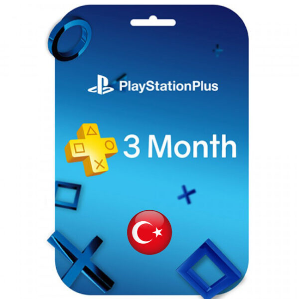 Playstation Plus ESSENTIAL 3 Month Turkey
