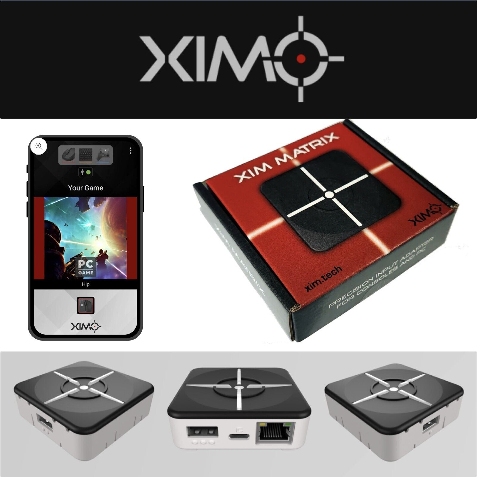 Xim Matrix Multi-Input Adapter Converter