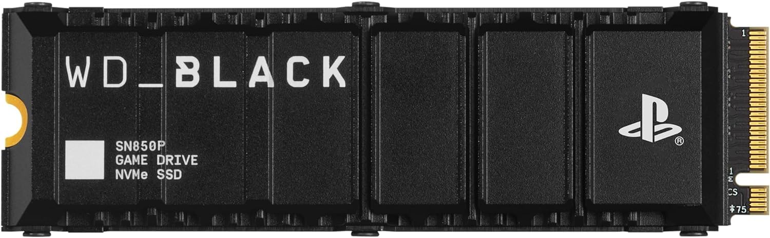 WD_BLACK SN850P SSD with Heatsink for PS5 - 2TB WD_BLACK SN850P SSD with Heatsink for PS5 - 2TB