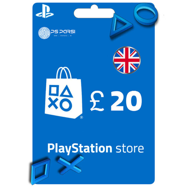 PlayStation Store Gift Card 20 GBP - Pounds