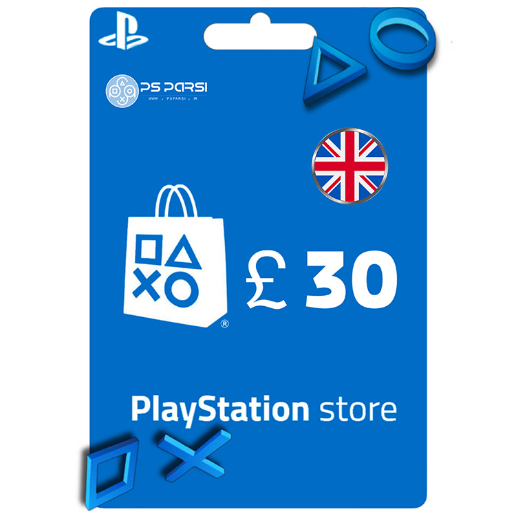 PlayStation Store Gift Card 30 GBP - Pounds
