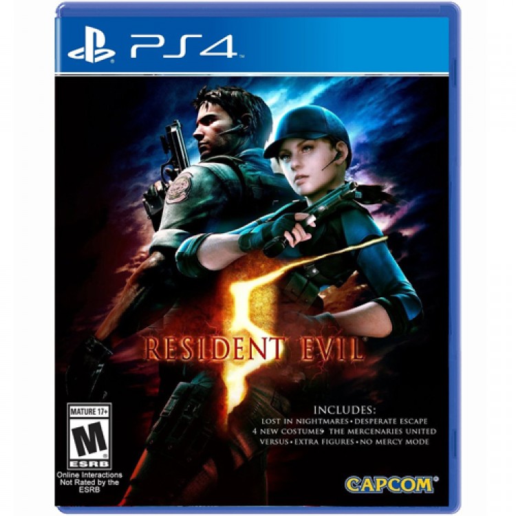 Resident Evil 5 - PS4 - کارکرده Resident Evil 5 - PS4 - کارکرده