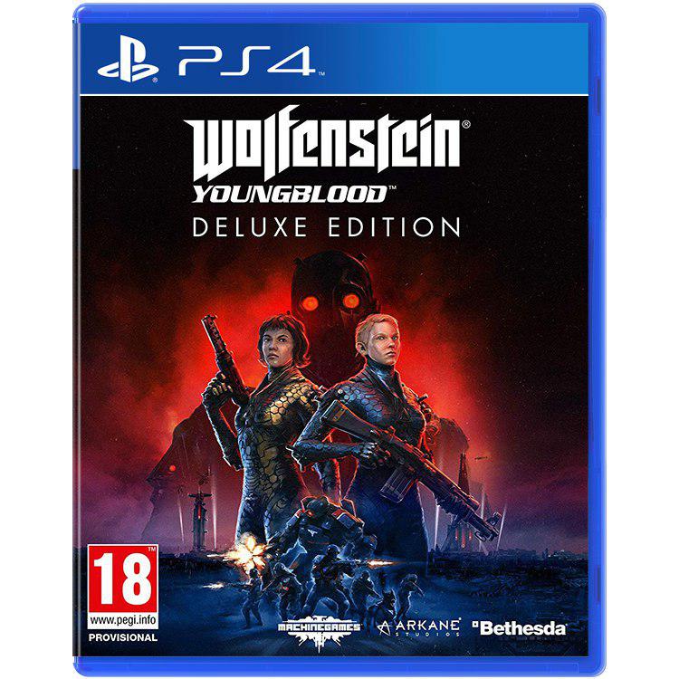 Wolfenstein Youngblood Deluxe Edition - PS4 - کارکرده Wolfenstein Youngblood Deluxe Edition - PS4 - کارکرده