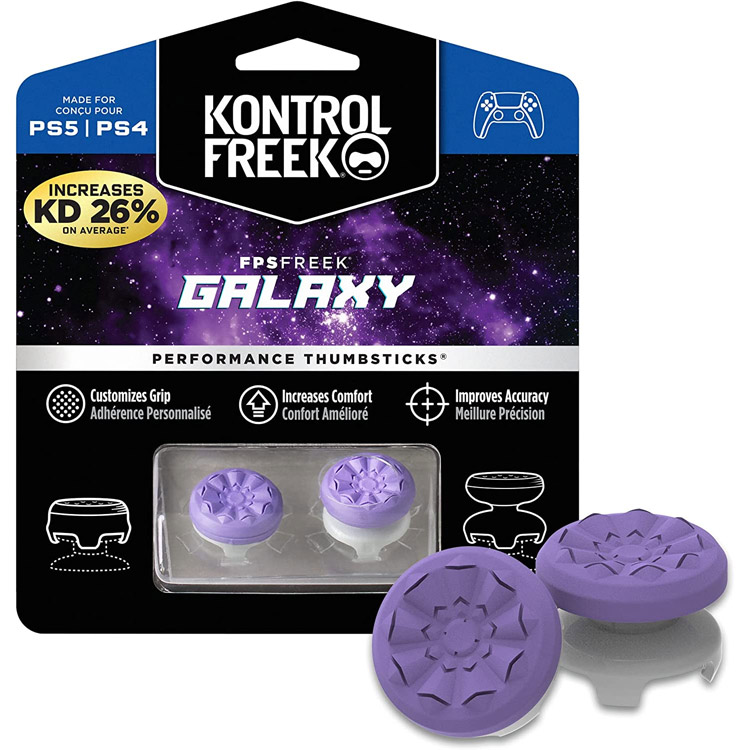KontrolFreek FPS Performance Thumbsticks - Galaxy Purple KontrolFreek FPS Performance Thumbsticks - Galaxy Purple