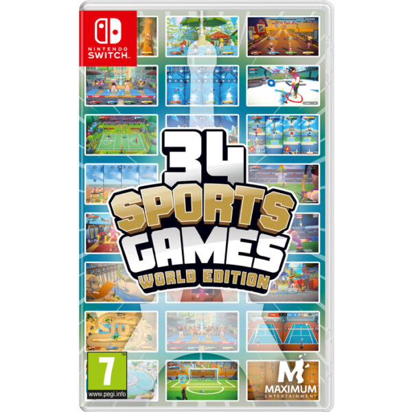 34Sports Games - World Edition - Nintendo Switch 34Sports Games - World Edition - Nintendo Switch