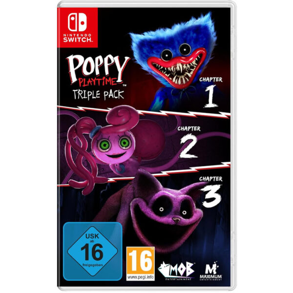 Poppy Playtime Triple Pack - Nintendo Switch Poppy Playtime Triple Pack - Nintendo Switch