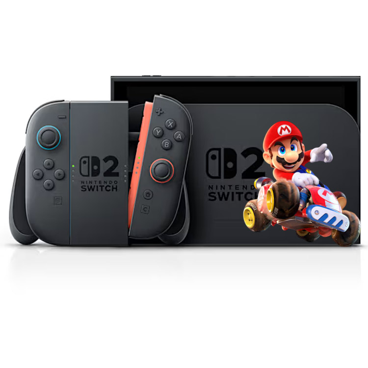 Nintendo Switch 2 + Mario Kart World - Black