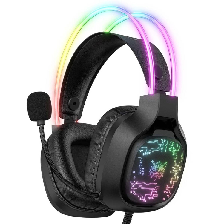 Onikuma X22 RGB Gaming Headset - Black