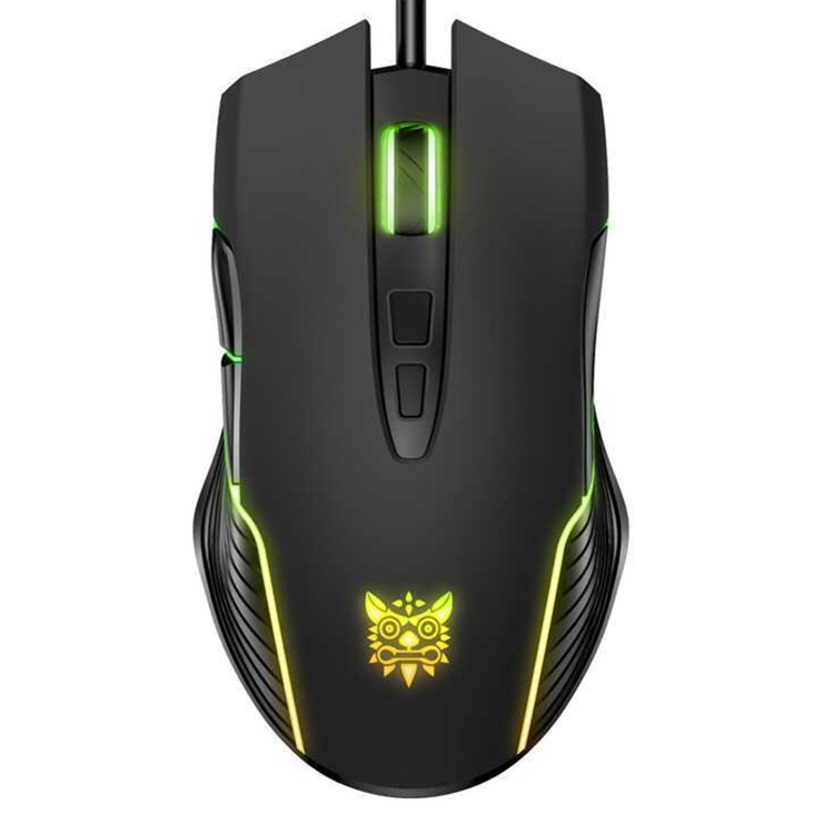 Onikuma CW905 Wired Gaming Mouse - Black