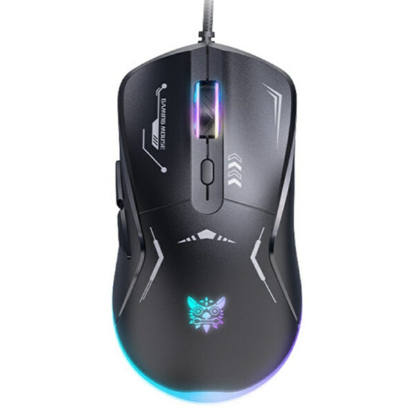 Onikuma CW917 Wired Gaming Mouse - Black