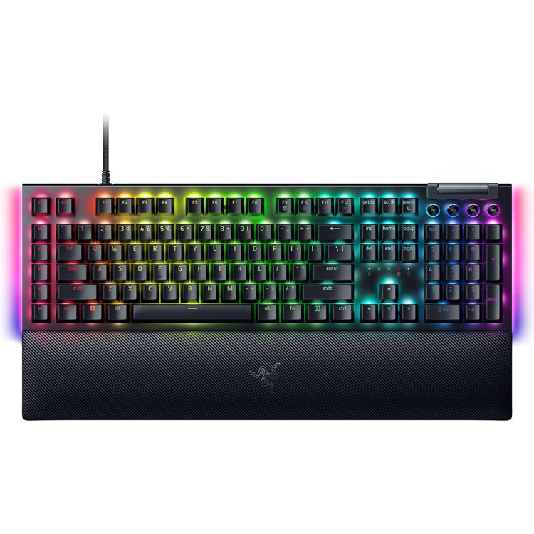 Razer Blackwidow V4 Mechanical Gaming Keyboard - Yellow Switch Razer Blackwidow V4 Mechanical Gaming Keyboard - Yellow Switch