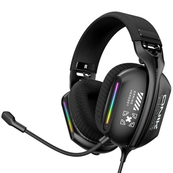 Onikuma X12 RGB Gaming Headset - Black