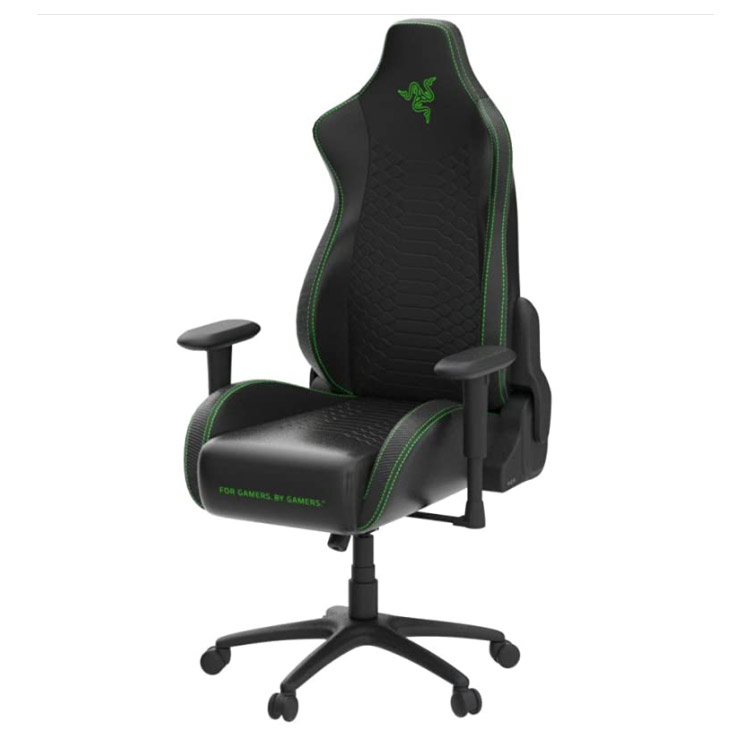 Razer Iskur X Gaming Chair - Black/Green - Standard