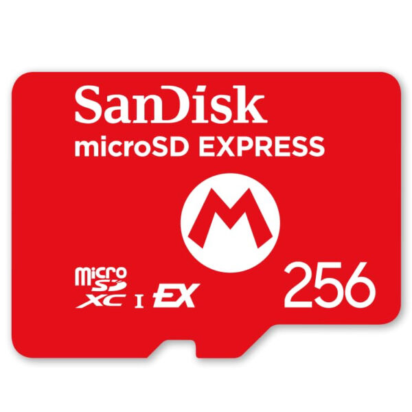 SanDisk 256GB GamePLAY microSD Express Card