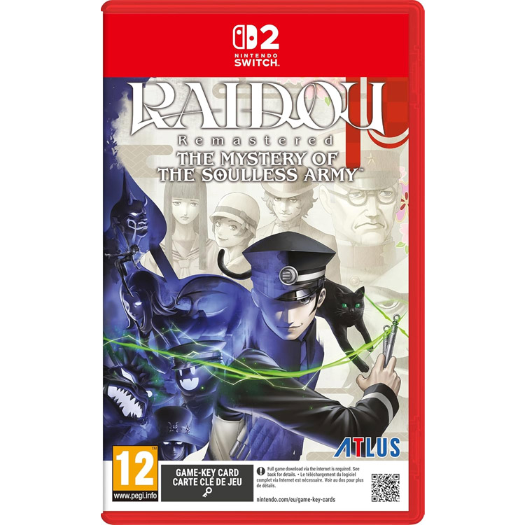 Raidou Remastered: The Mystery of the Soulless Army Game Key Card - Nintendo Switch 2