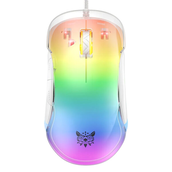 Onikuma CW925 Wired Gaming Mouse - White