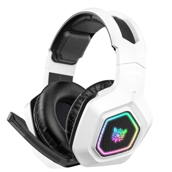 Onikuma B100 RGB Bluetooth 5.0 Gaming Headset Stereo - White