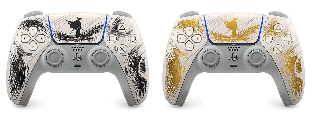 خرید دسته PS5 - نسخه محدود Ghost of Yotei طلایی