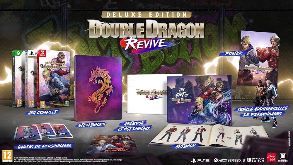 خرید بازی Double Dragon Revive نسخه Deluxe برای PS5