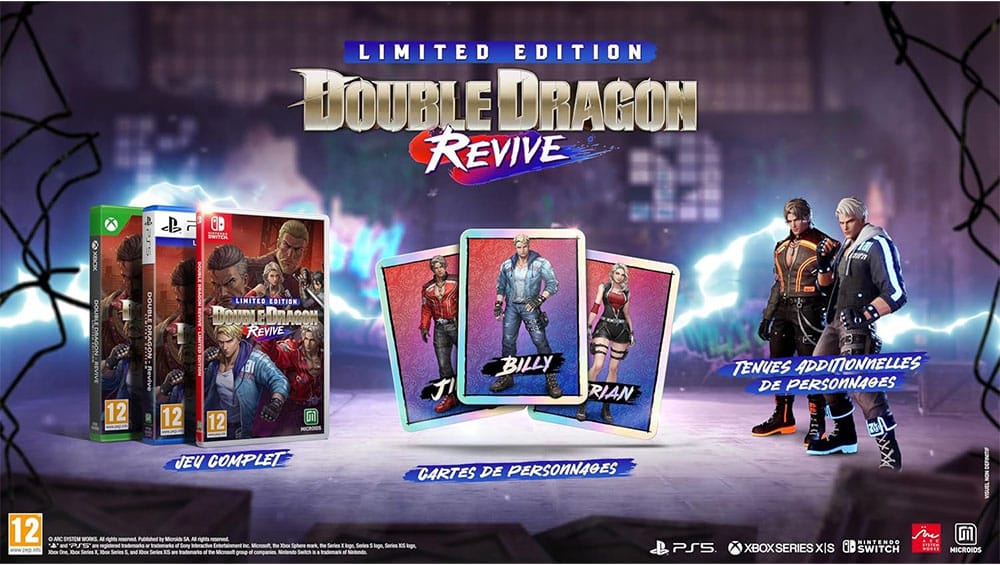 Double Dragon Revive Limited Edition - PS5 Double Dragon Revive Limited Edition - PS5