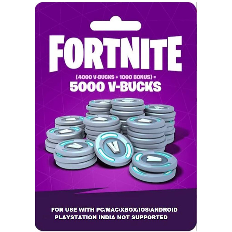 Fortnite 5000 V-Bucks - US