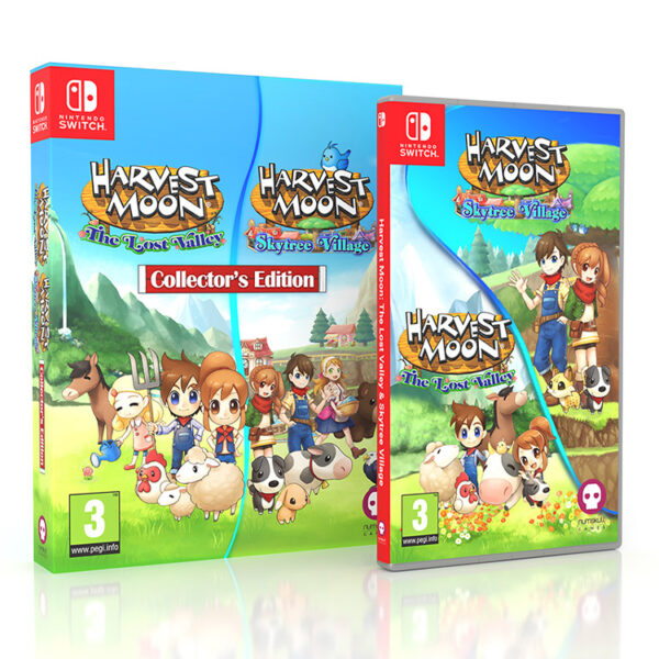 Harvest Moon: The Lost Valley and Skytree Village Nintendo Switch Collector's Edition - Nintendo Switch Harvest Moon: The Lost Valley and Skytree Village Nintendo Switch Collector's Edition - Nintendo Switch