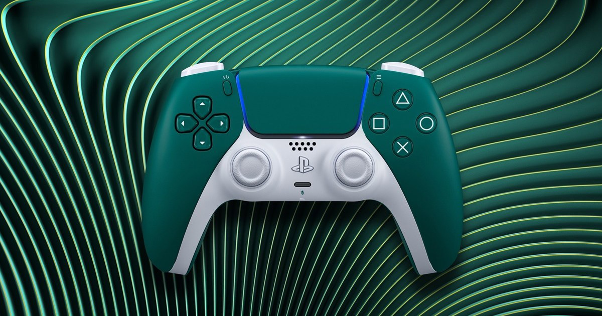 خرید دسته Alpine Green برای PS5