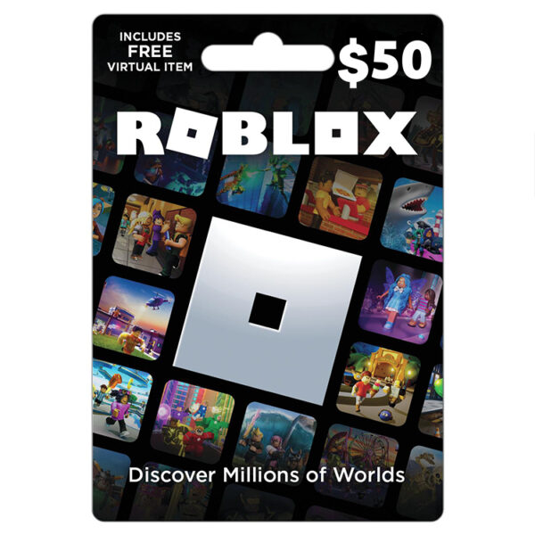 Roblox Gift Cards - 50$ - 800Robux