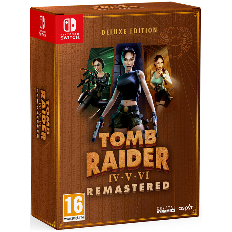 Tomb Raider IV-V-VI Remastered Deluxe Edition - Nintendo Switch