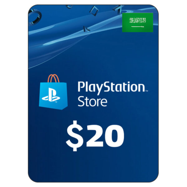 PSN 20$ Gift Card SAUDI ARABIA