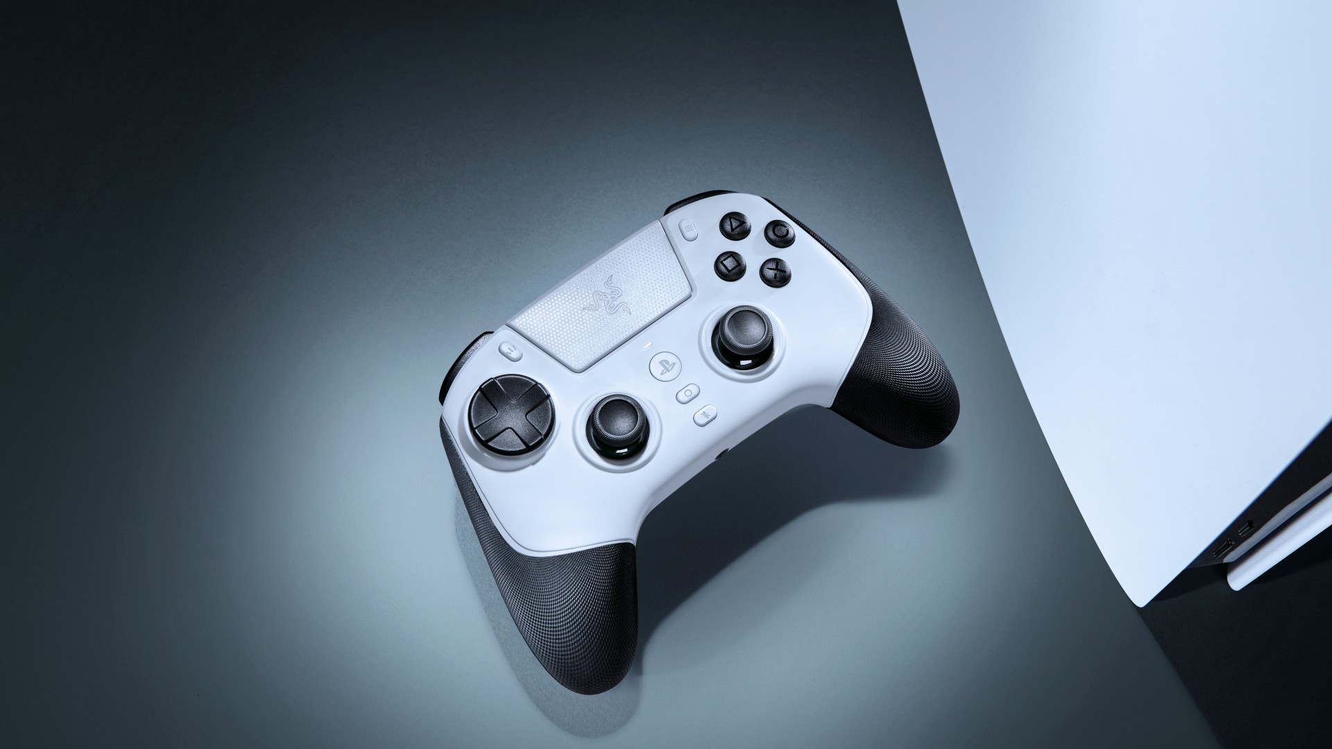 خرید کنترلر حرفه ای بی سیم Razer Raiju V3 Pro مخصوص PS5 - سفید