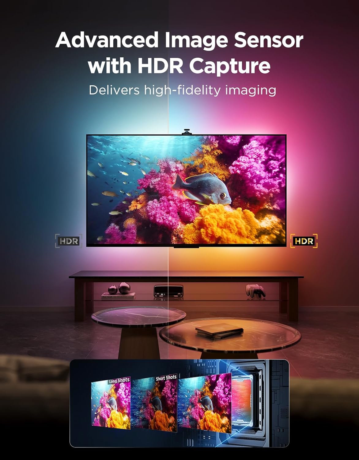 خرید ریسه هوشمند تلویزیون 75-85 اینچ گووی Govee TV Backlight 3 Pro H66A1