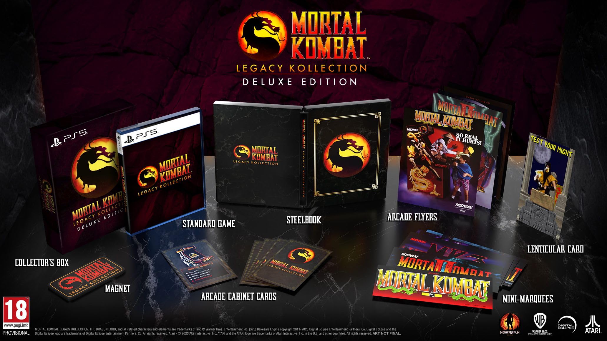 خرید بازی Mortal Kombat Legacy Kollection نسخه دلوکس برای PS5
