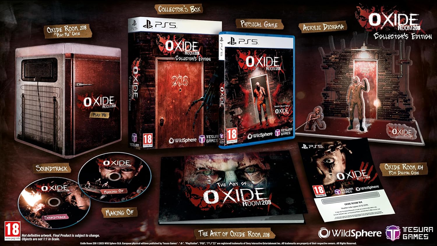 OXIDE Room 208 Collector's Edition - PS5 خرید بازی OXIDE Room 208 نسخه کالکتور برای PS5