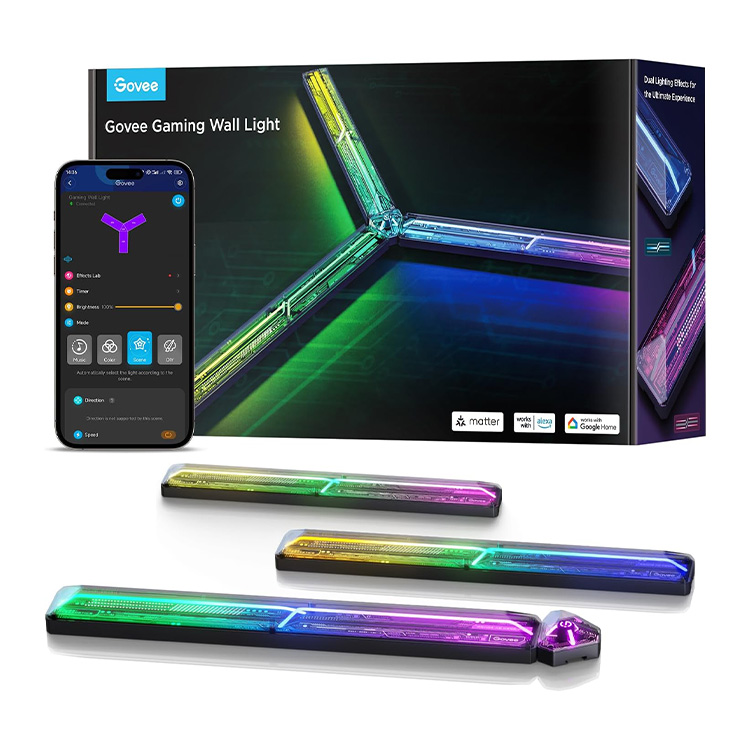Govee Gaming Wall Lights - 3+1 Pack