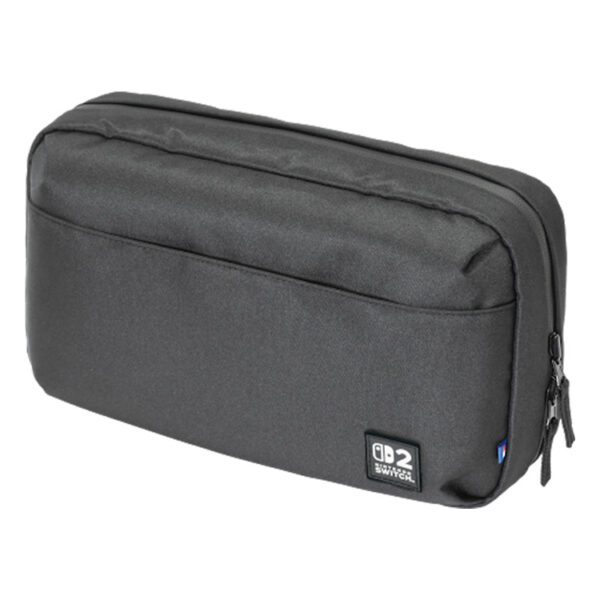 HORI Reversible Travel Pouch Carrying Pouch for Nintendo Switch 2 - Black