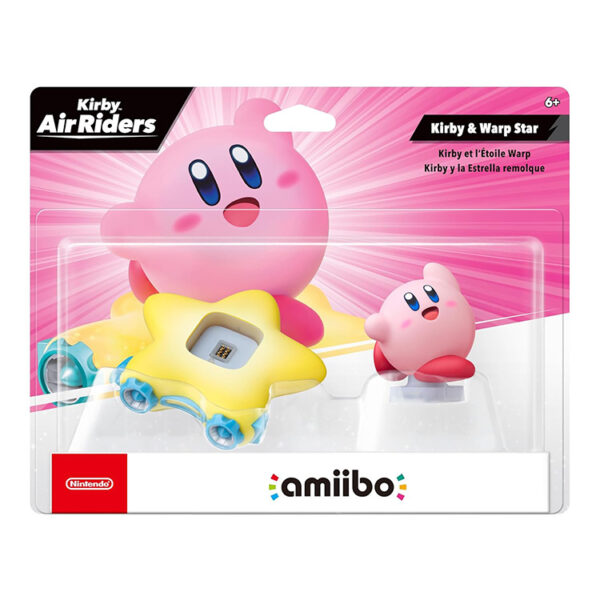 amiibo Kirby & Warp Star - KirbyAir Riders Series