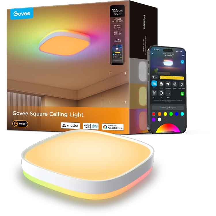 Govee Square Ceiling Light - 30cm Govee Square Ceiling Light - 30cm