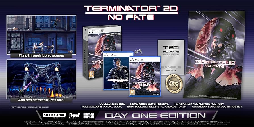 Terminator 2D: NO FATE Day One Edition - PS5 خرید بازی Terminator 2D: NO FATE نسخه Day One برای PS5