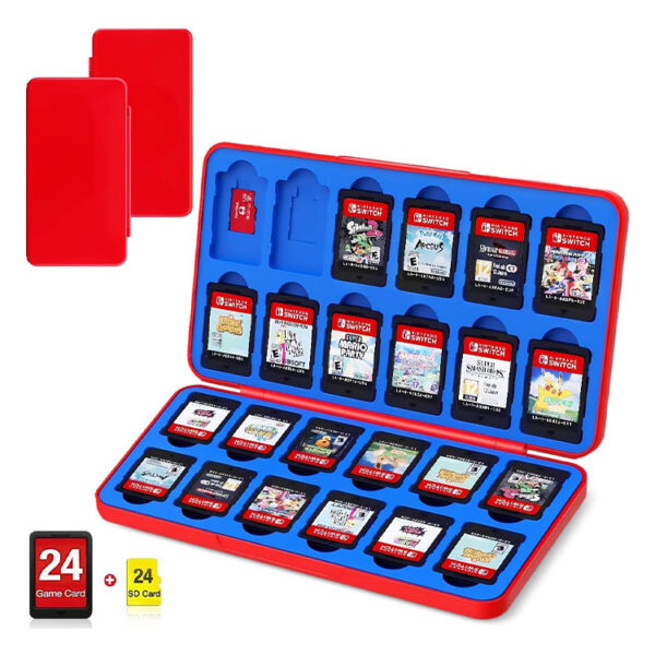 T Tersely 24-Slot Card Case for Nintendo Switch